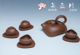 紫砂壶图片：空穴来风茶具 - 美壶网