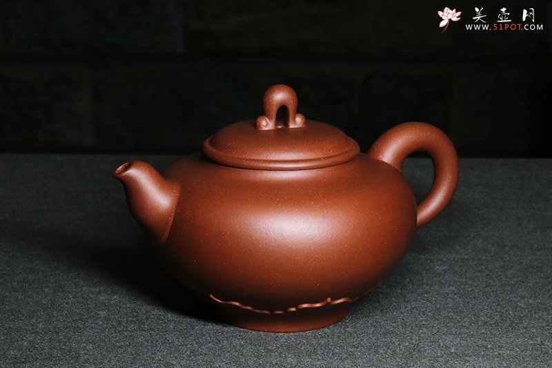 紫砂壶图片：坐莲 - 美壶网