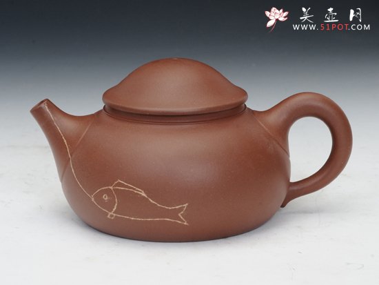紫砂壶图片：渔翁得利 - 美壶网