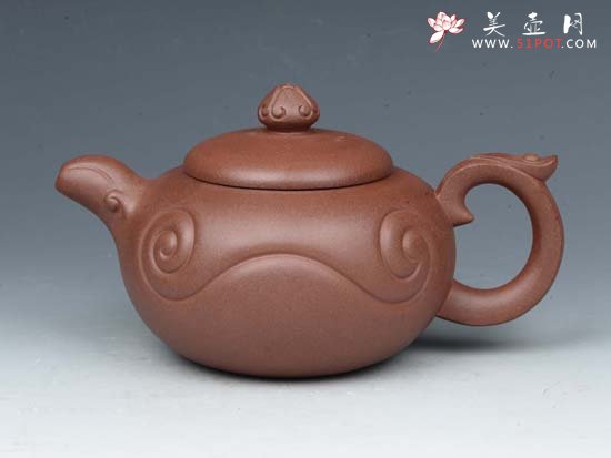 紫砂壶图片：祥云如意 - 美壶网