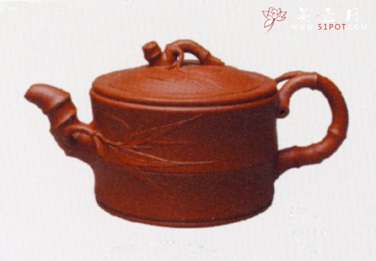 紫砂壶图片：小竹段 - 美壶网