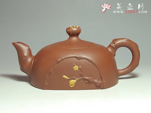紫砂壶图片：青梅竹马 - 美壶网