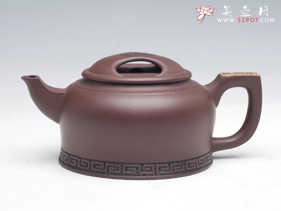 紫砂壶图片：牛盖莲子 - 美壶网