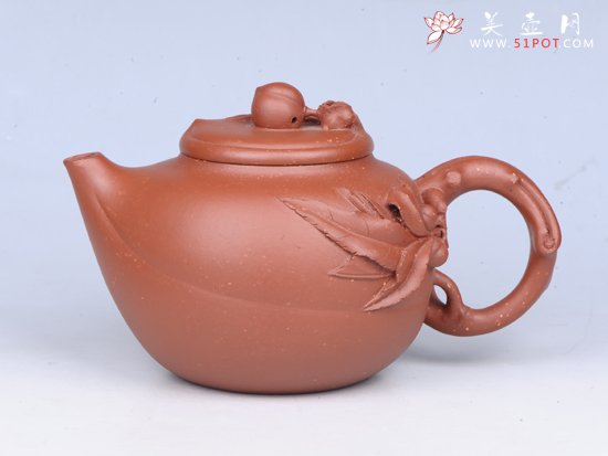 紫砂壶图片：寿桃 作者：范其华 - 美壶网