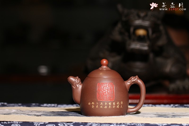 紫砂壶图片：龙权 - 美壶网
