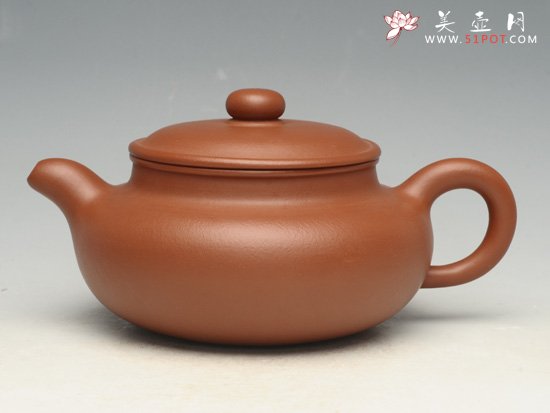 紫砂壶图片：朱泥大仿古 - 美壶网