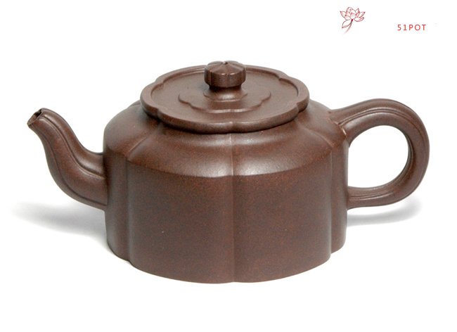 紫砂壶图片：梅花筋囊 360CC - 美壶网