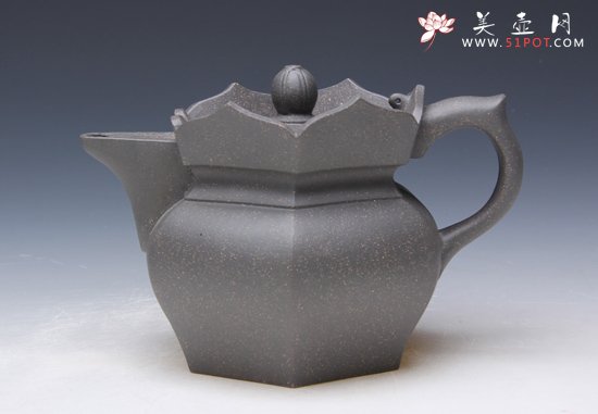 紫砂壶图片：僧帽 - 美壶网
