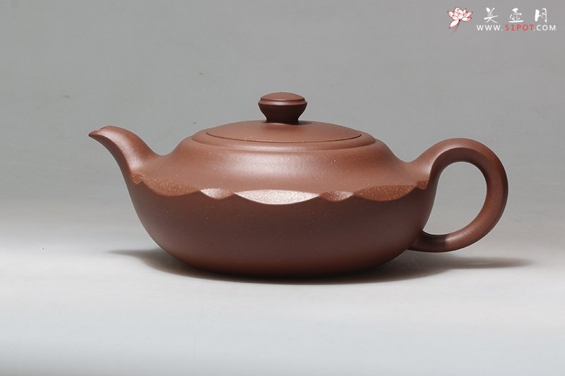 紫砂壶图片：紫玉金菱 - 美壶网