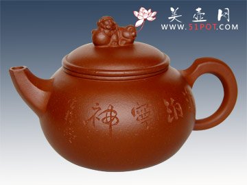 紫砂壶图片：狮球 - 美壶网