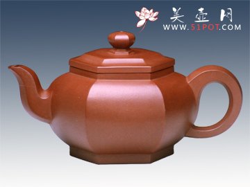 紫砂壶图片：汉六方 - 美壶网