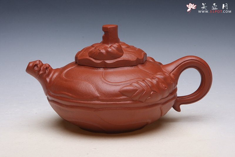 紫砂壶图片：风捲葵 - 美壶网