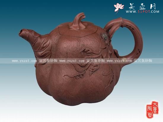 紫砂壶图片：金叶南瓜 - 美壶网