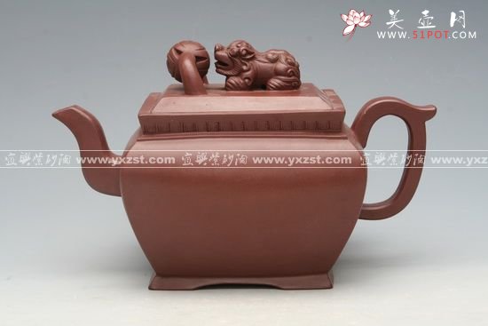 紫砂壶图片：狮戏绣球 - 美壶网