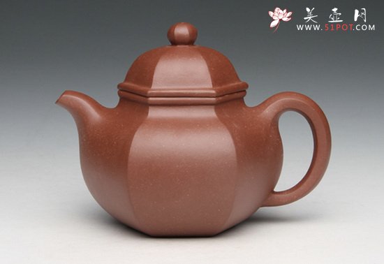 紫砂壶图片：六方宫灯 - 美壶网