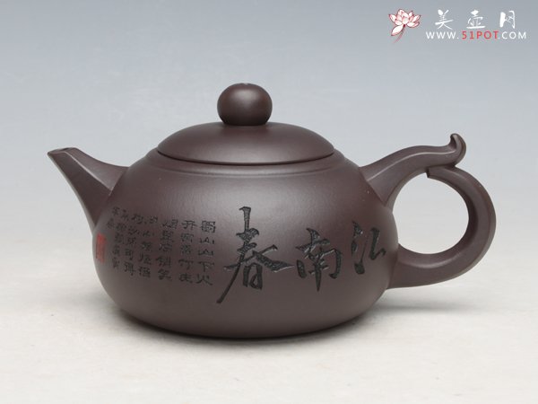 紫砂壶图片：江南春 - 美壶网