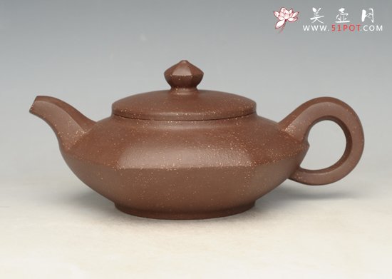 紫砂壶图片：六方合欢 - 美壶网