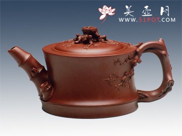 紫砂壶图片：三君子壶 - 美壶网