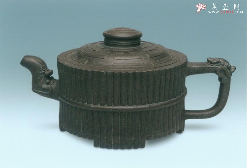 紫砂壶图片：龙头一捆竹 - 美壶网