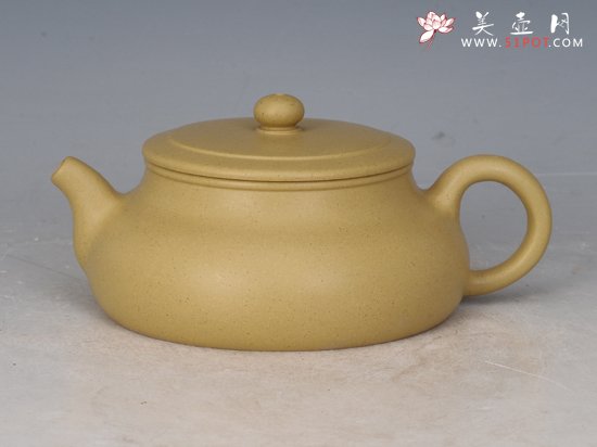 紫砂壶图片：本山绿泥小品  160cc - 美壶网
