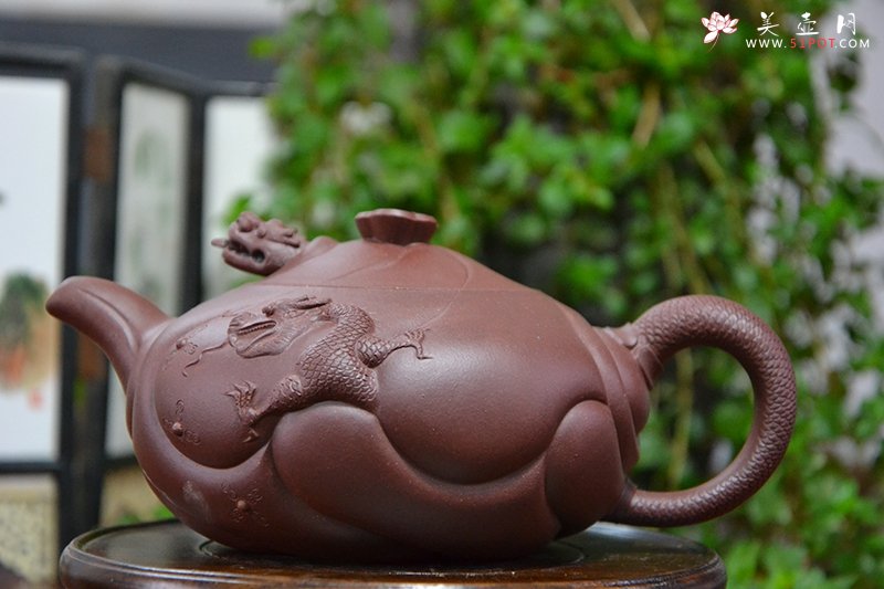 紫砂壶图片：鱼化龙 - 美壶网