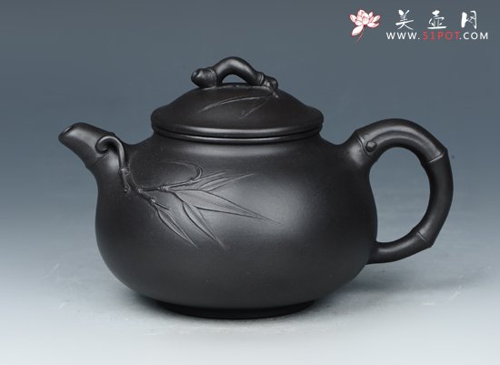 紫砂壶图片：竹报平安 - 美壶网