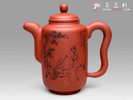 紫砂壶图片：大集思  泥料：原矿清水泥  容量：800CC - 美壶网