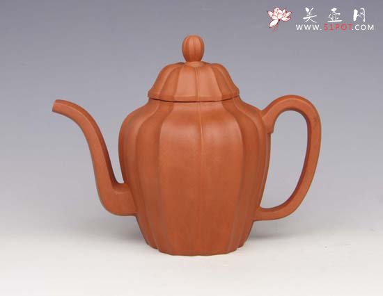 紫砂壶图片：菱花壶 - 美壶网