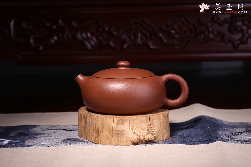 紫砂壶图片：扁西施 - 美壶网