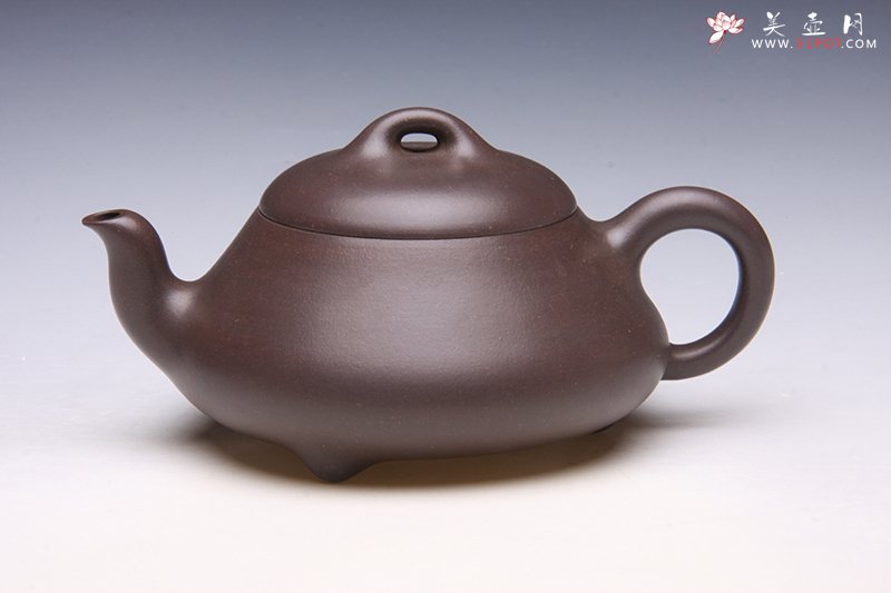 紫砂壶图片：矮石瓢 - 美壶网