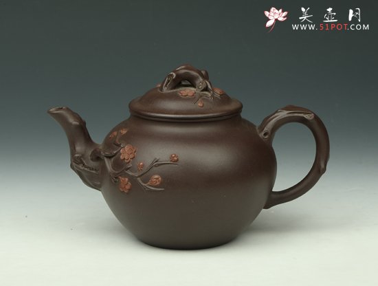 紫砂壶图片：梅桩 - 美壶网
