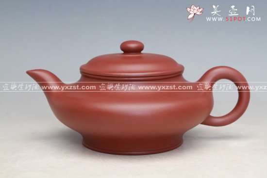 紫砂壶图片：虚扁 - 美壶网