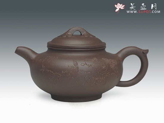 紫砂壶图片：喜上眉梢 - 美壶网