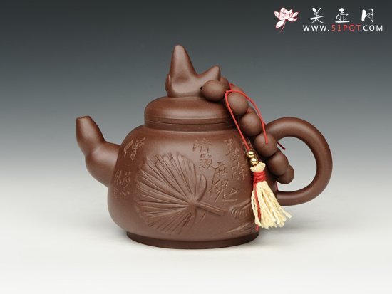 紫砂壶图片：济公三宝（小） - 美壶网