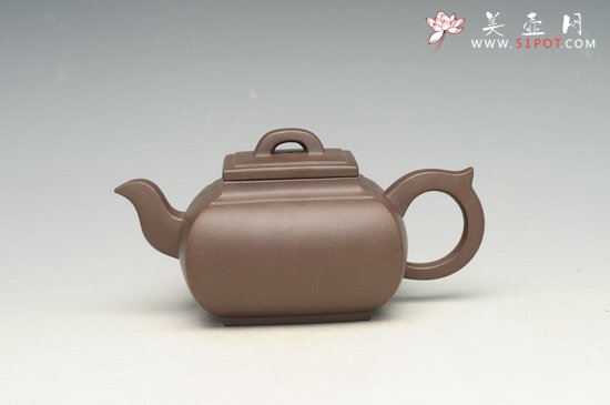 紫砂壶图片：四方桥梁 - 美壶网