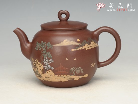 紫砂壶图片：圆心 - 美壶网