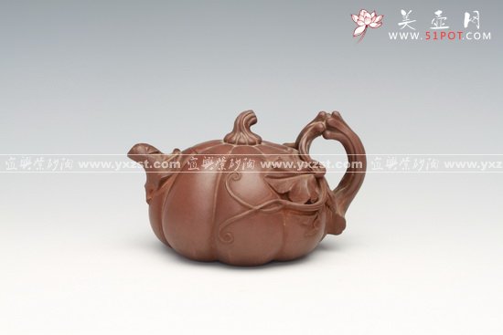 紫砂壶图片：南瓜 - 美壶网