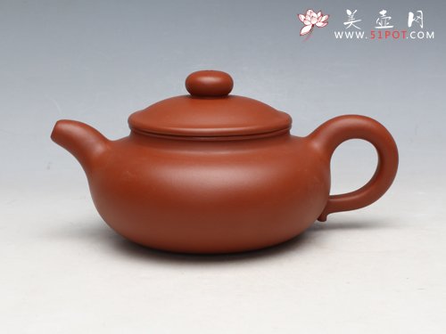紫砂壶图片：朱泥大仿古 容量：400CC - 美壶网