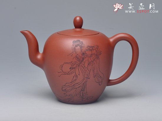 紫砂壶图片：美人肩 - 美壶网