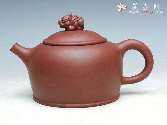 紫砂壶图片：瑞兽壶 - 美壶网