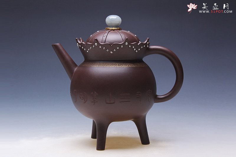 紫砂壶图片：华冠鼎 - 美壶网