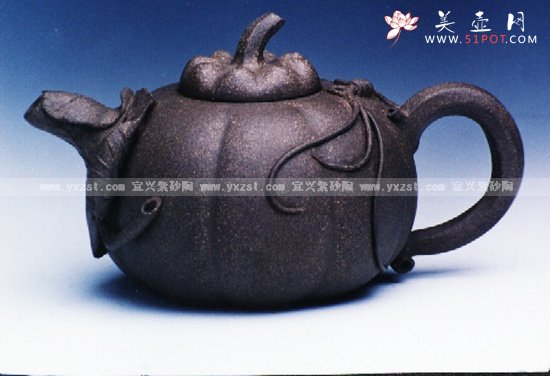紫砂壶图片：北瓜壶 - 美壶网