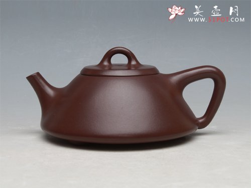 紫砂壶图片：子冶石瓢 350CC - 美壶网