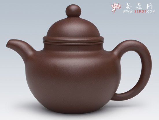 紫砂壶图片：掇球壶 - 美壶网