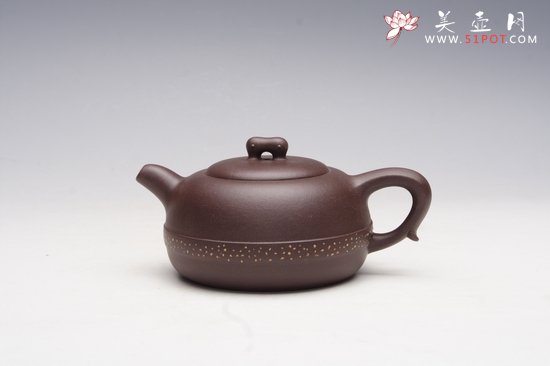 紫砂壶图片：点砂腰带 - 美壶网