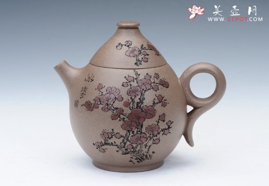 紫砂壶图片：春暖花开 - 美壶网