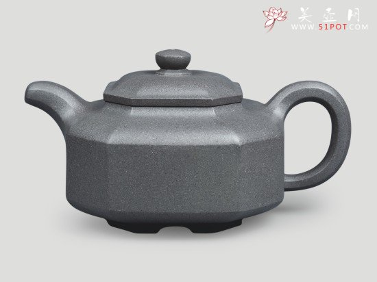 紫砂壶图片：八方 - 美壶网