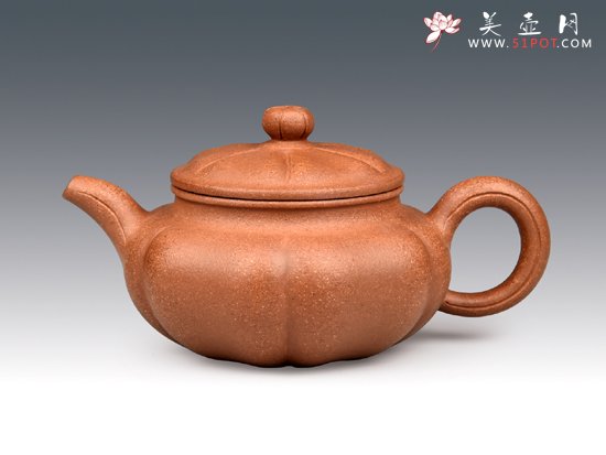 紫砂壶图片：葵仿古 - 美壶网