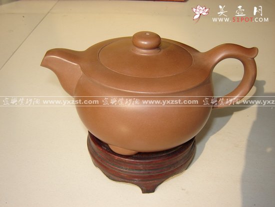 紫砂壶图片：一团和气420cc - 美壶网