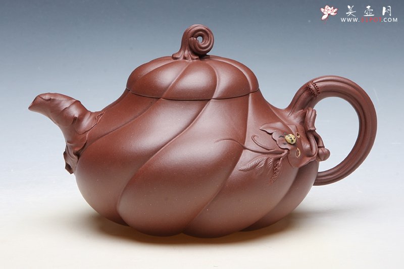 紫砂壶图片：顺瓜 - 美壶网